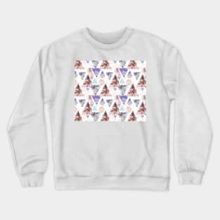 Geometric island breeze Crewneck Sweatshirt